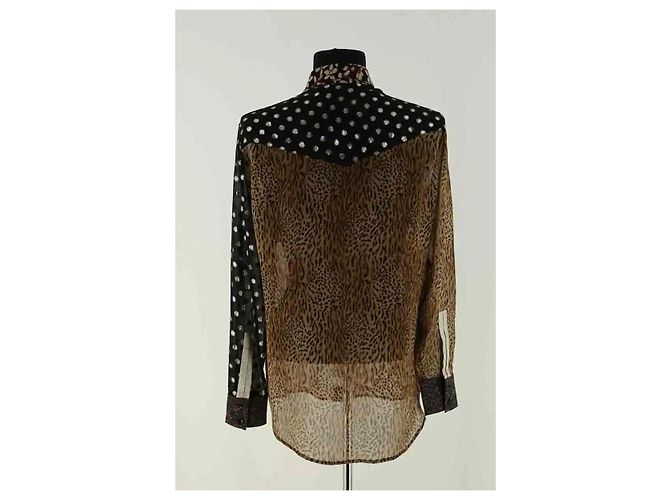 Saint Laurent Camicia multicolore - vista 4