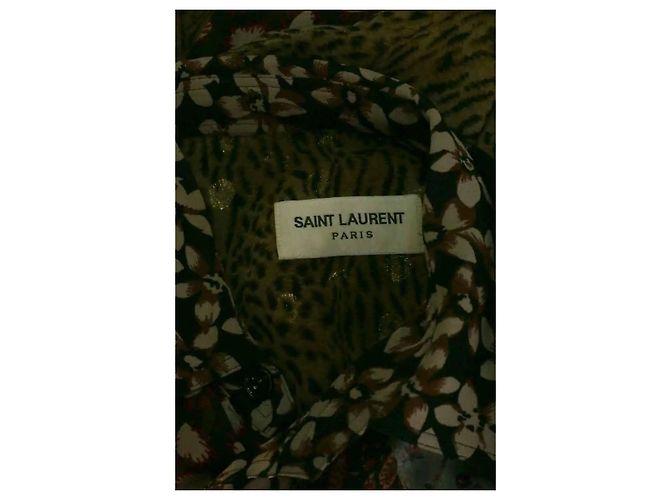 Saint Laurent Camicia multicolore - vista 5