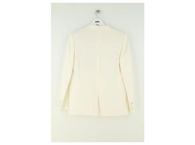 Autre Marque Ecru-Blazer Roh - Ansicht 3