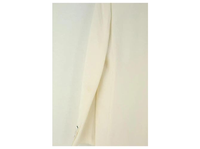 Autre Marque Ecru-Blazer Roh - Ansicht 4