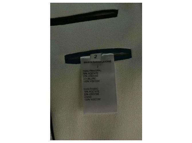 Autre Marque Ecru-Blazer Roh - Ansicht 6