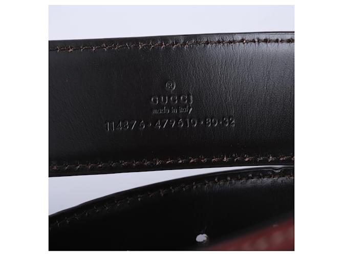 Gucci GG Canvas Gürtel Pink - Ansicht 5