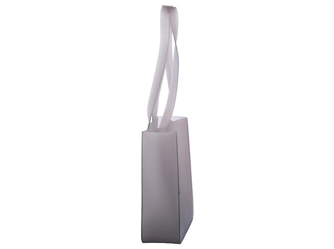 Tote Chanel Jelly Logo Grigio - vista 2