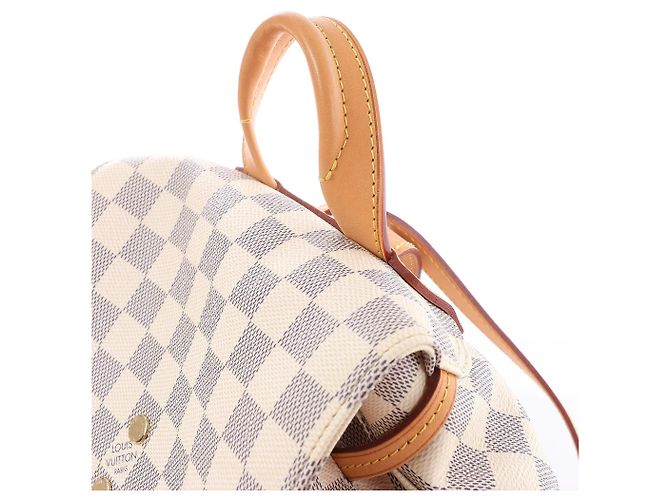Zaino Louis Vuitton Sperone Damier Azur Beige N41578 - vista 3
