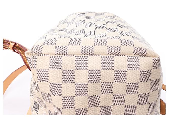 Zaino Louis Vuitton Sperone Damier Azur Beige N41578 - vista 9