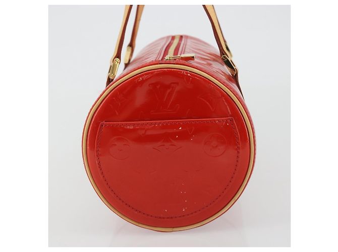 Louis Vuitton Bedford Monogram Vernis PM Rosso - vista 4