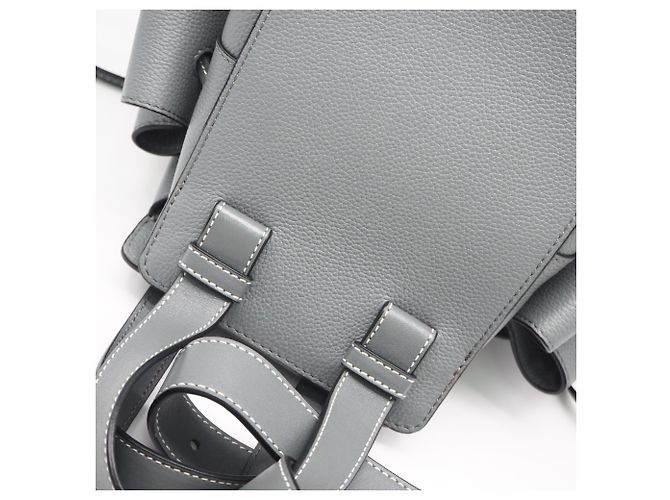 Borsa a mano Hammock in pelle di vitello Soft Grain Loewe Marrone - vista 8