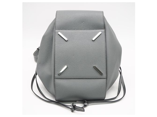 Borsa a mano Hammock in pelle di vitello Soft Grain Loewe Marrone - vista 9