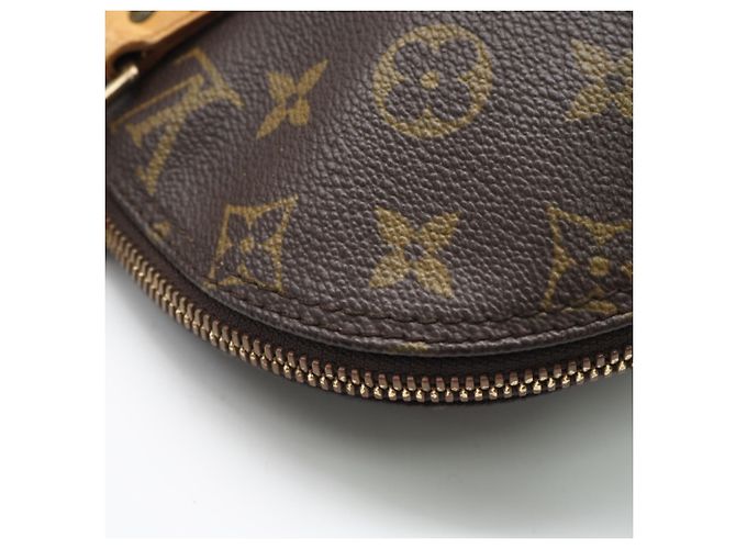 Borsa Louis Vuitton Monogram Alma PM Nero - vista 10