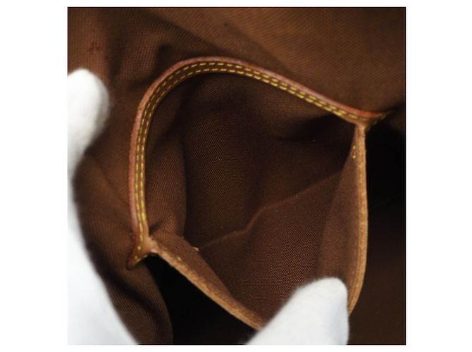 Borsa Louis Vuitton Monogram Alma PM Nero - vista 14
