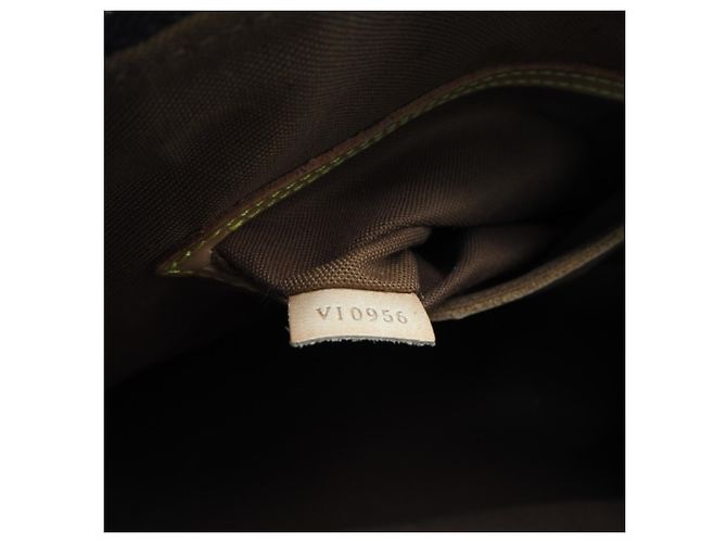 Borsa Louis Vuitton Monogram Alma PM Nero - vista 17