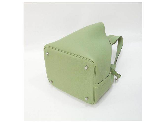 Hermès Hermes Picotin Lock MM Handtasche Grün Hellgrün - Ansicht 2