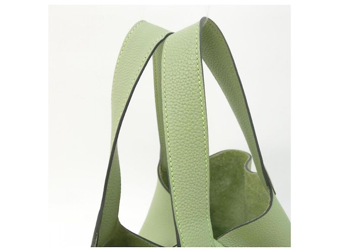 Hermès Hermes Picotin Lock MM Handtasche Grün Hellgrün - Ansicht 5
