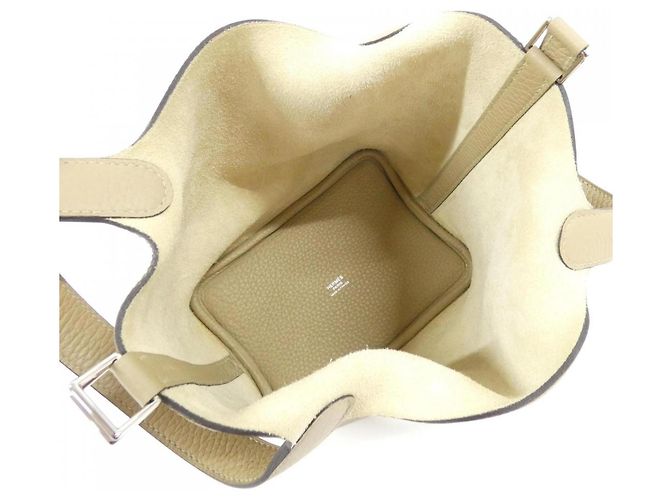 Hermès Hermes Picotin Lock PM Handtasche Beige - Ansicht 6