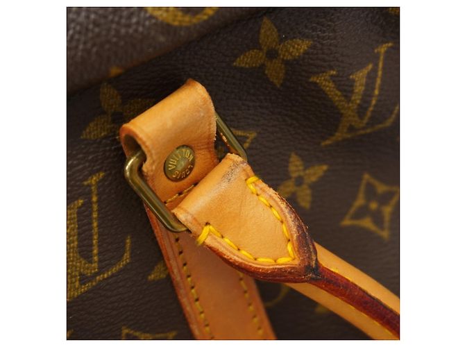 Borsa Louis Vuitton Boston Monogram Sirius 50 Marrone - vista 10
