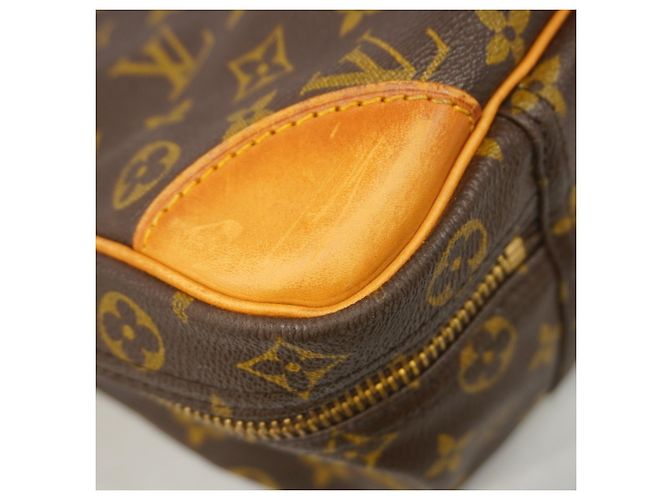 Borsa Louis Vuitton Boston Monogram Sirius 50 Marrone - vista 11