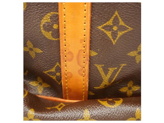 Borsa Louis Vuitton Boston Monogram Sirius 50 Marrone - vista 14