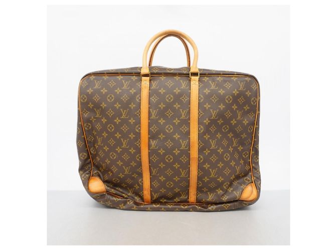 Borsa Louis Vuitton Boston Monogram Sirius 50 Marrone - vista 17