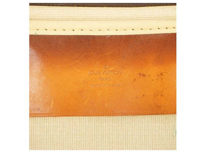 Borsa Louis Vuitton Boston Monogram Sirius 50 Marrone - vista 5