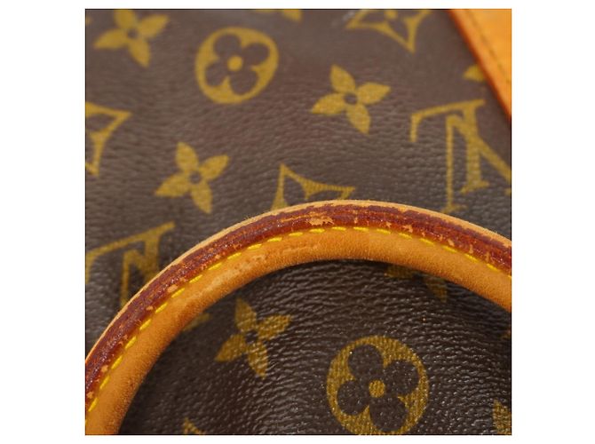 Borsa Louis Vuitton Boston Monogram Sirius 50 Marrone - vista 9