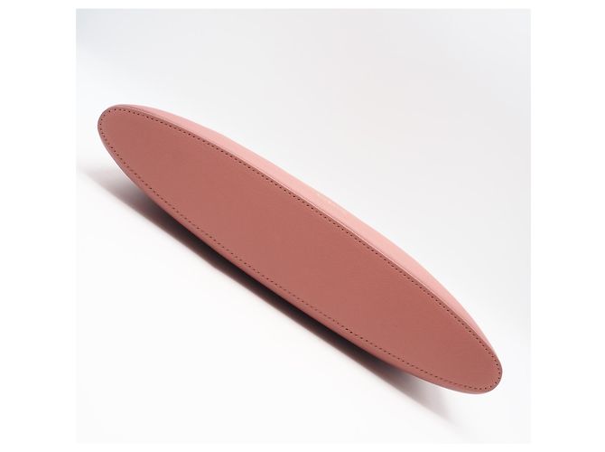 Clutch in pelle rosa Loewe - vista 7