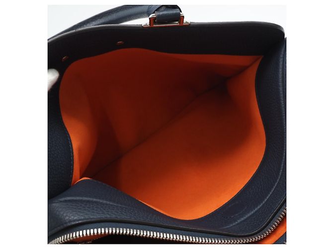 Valigetta Louis Vuitton Taurillon Armand Blu navy - vista 12