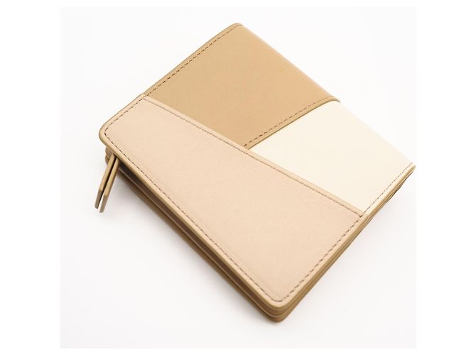 Portafoglio Compatto Loewe Puzzle Beige - vista 2