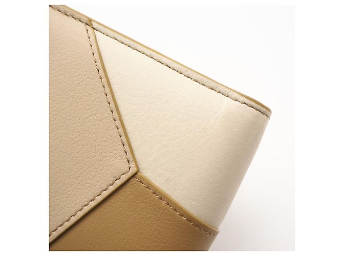 Portafoglio Compatto Loewe Puzzle Beige - vista 5
