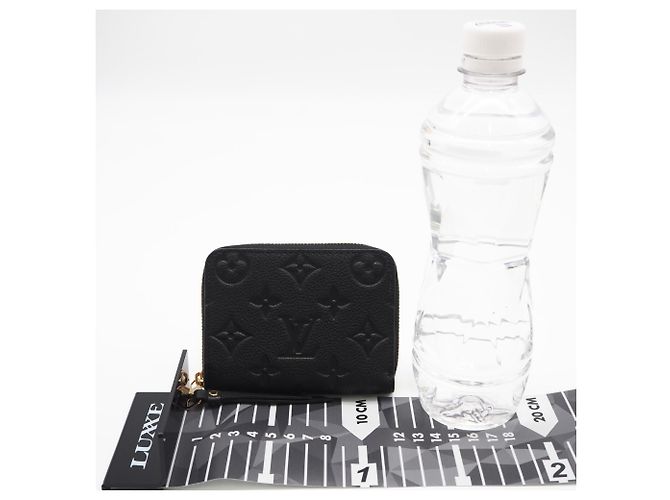 Monedero Zippy Monogram Empreinte Louis Vuitton Negro - vista 3