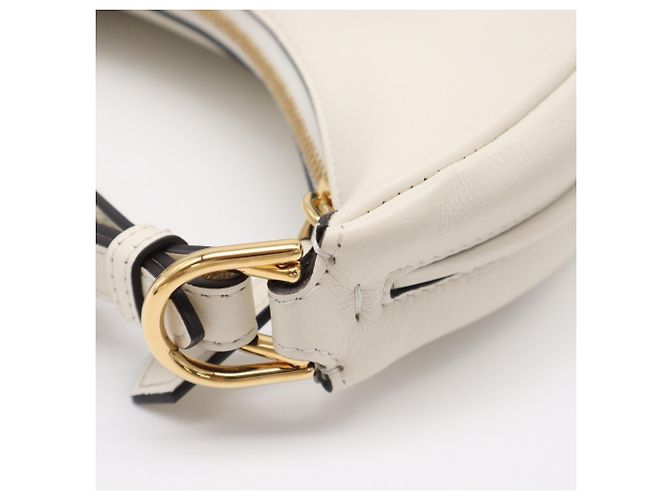Borsa piccola Fendi Graphy Bianco - vista 12