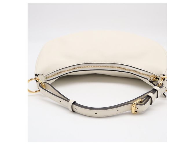 Borsa piccola Fendi Graphy Bianco - vista 9