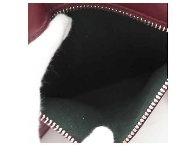 Borsa in pelle Fendi Peekaboo I.U. Small Bordò - vista 12