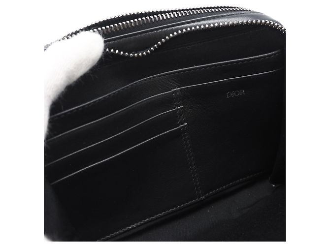 Pochette Messenger CD Diamond Christian Dior Marrone Nero - vista 12