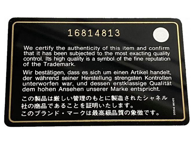 Chanel Boy Lammleder-Geldbörse in Schwarz - Ansicht 8