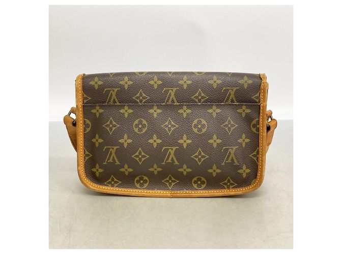 Borsa a tracolla Louis Vuitton Monogram Gibeciere PM Marrone - vista 13