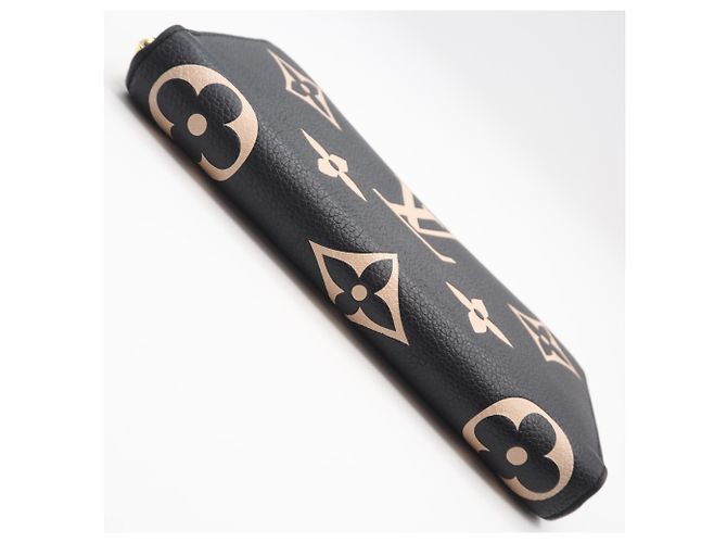 Louis Vuitton Monogram Empreinte Zippy Wallet Schwarz Beige - Ansicht 6