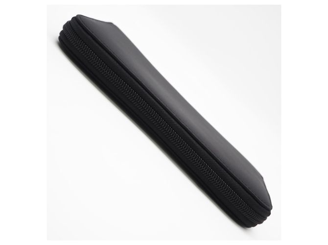 Cartera larga de nylon Saffiano negro de Prada - vista 6