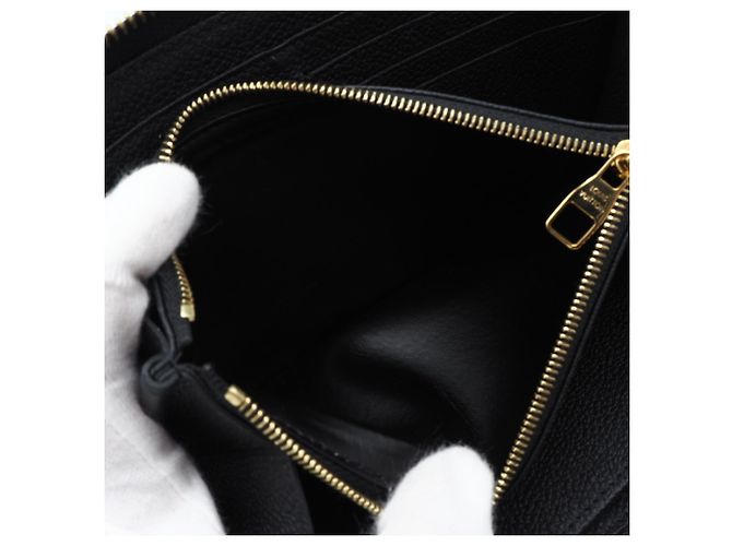 Louis Vuitton Monogram Empreinte Zippy Wallet Schwarz - Ansicht 10