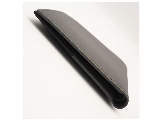 Prada Saffiano Bi-Fold Wallet Black - view 6