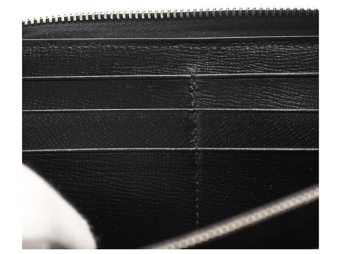GUCCI GG Supreme Interlocking G Zip-Around Wallet Brown Black - view 13