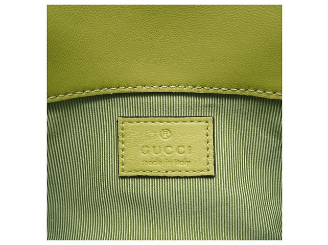 Borsa a tracolla mini Gucci GG Marmont Giallo - vista 13