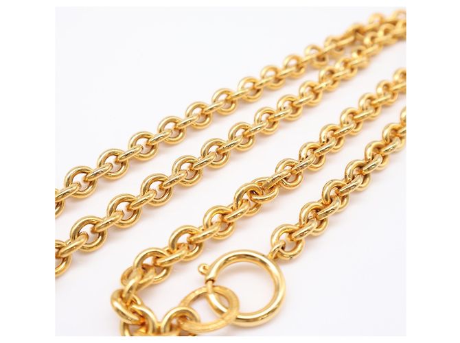 Collana Chanel Coco Mark Heart in Oro D'oro - vista 4