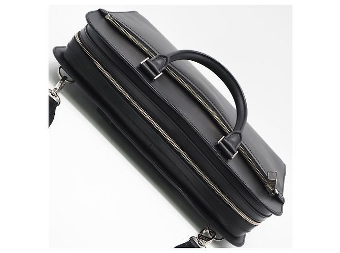 Borsa Business Louis Vuitton Epi Bassano MM Noir - vista 3