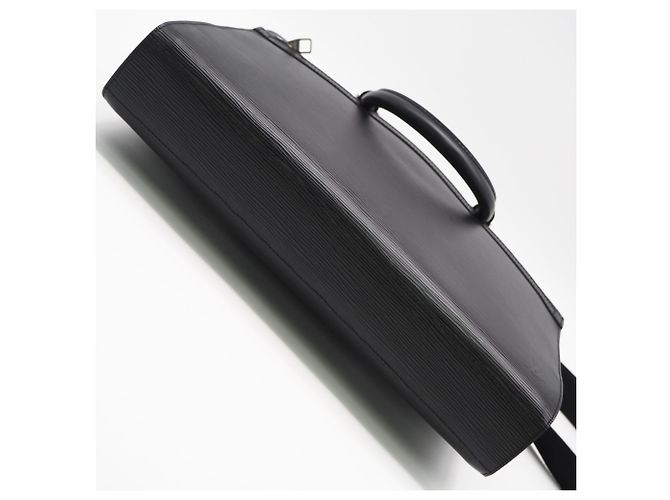 Borsa Business Louis Vuitton Epi Bassano MM Noir - vista 4