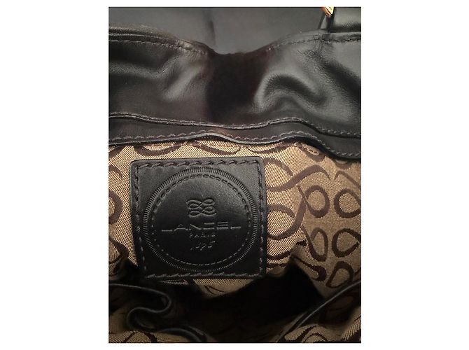 Elsa Sellier Lancel Elsa Borsa in Pelle Nera Nero - vista 3