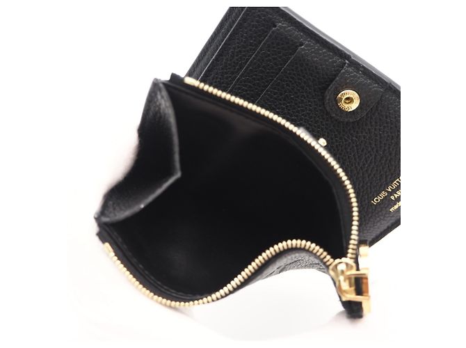 Louis Vuitton Monogram Empreinte Bi-fold Wallet Schwarz - Ansicht 11
