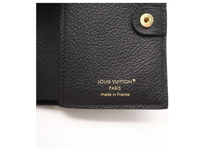 Louis Vuitton Monogram Empreinte Bi-fold Wallet Schwarz - Ansicht 12