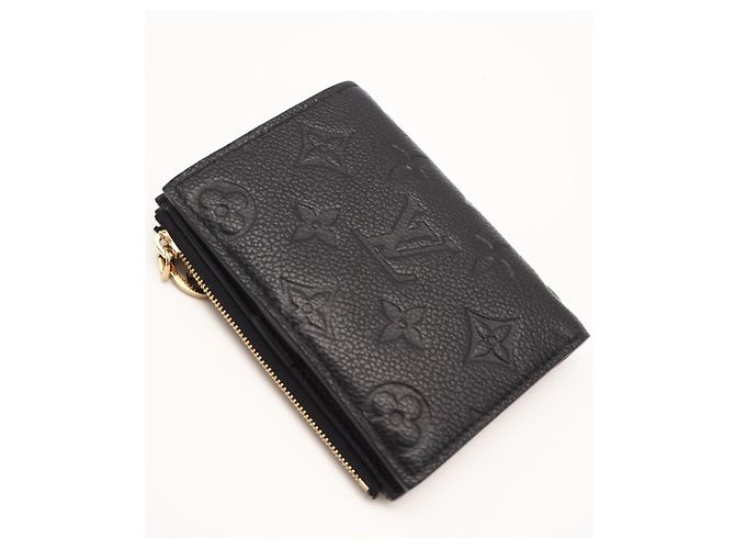 Louis Vuitton Monogram Empreinte Bi-fold Wallet Schwarz - Ansicht 2