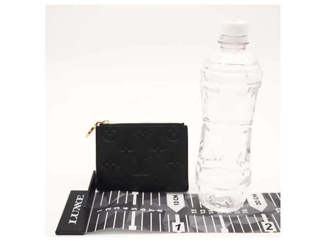 Louis Vuitton Monogram Empreinte Bi-fold Wallet Schwarz - Ansicht 3