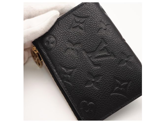 Louis Vuitton Monogram Empreinte Bi-fold Wallet Schwarz - Ansicht 4